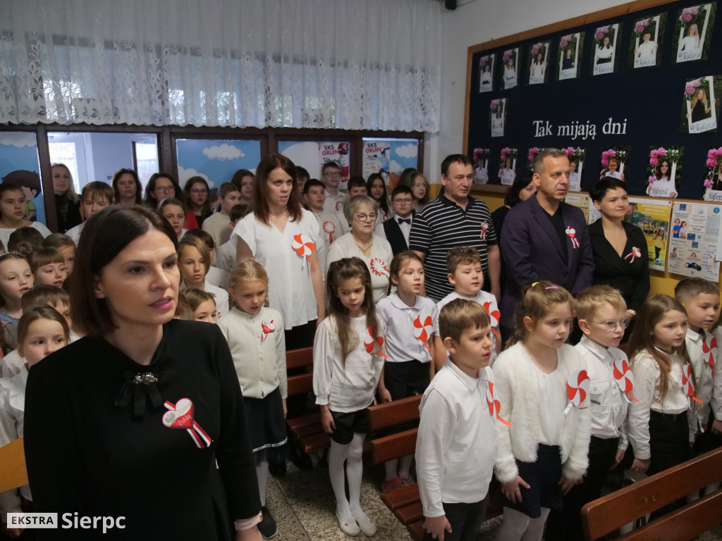 Święto Niepodległości w I Prywtanej SP w Sierpcu