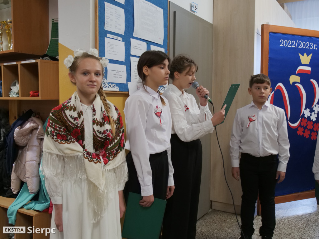 Święto Niepodległości w I Prywtanej SP w Sierpcu