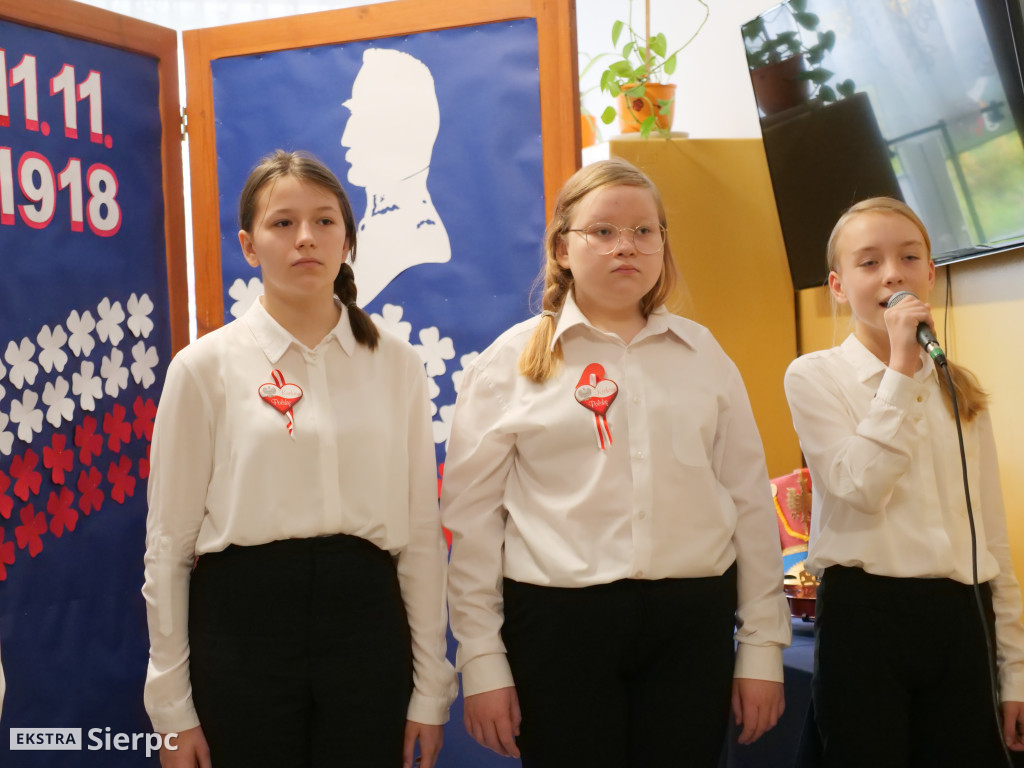 Święto Niepodległości w I Prywtanej SP w Sierpcu