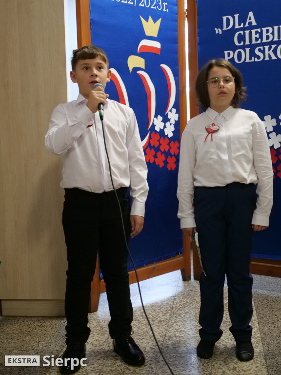 Święto Niepodległości w I Prywtanej SP w Sierpcu