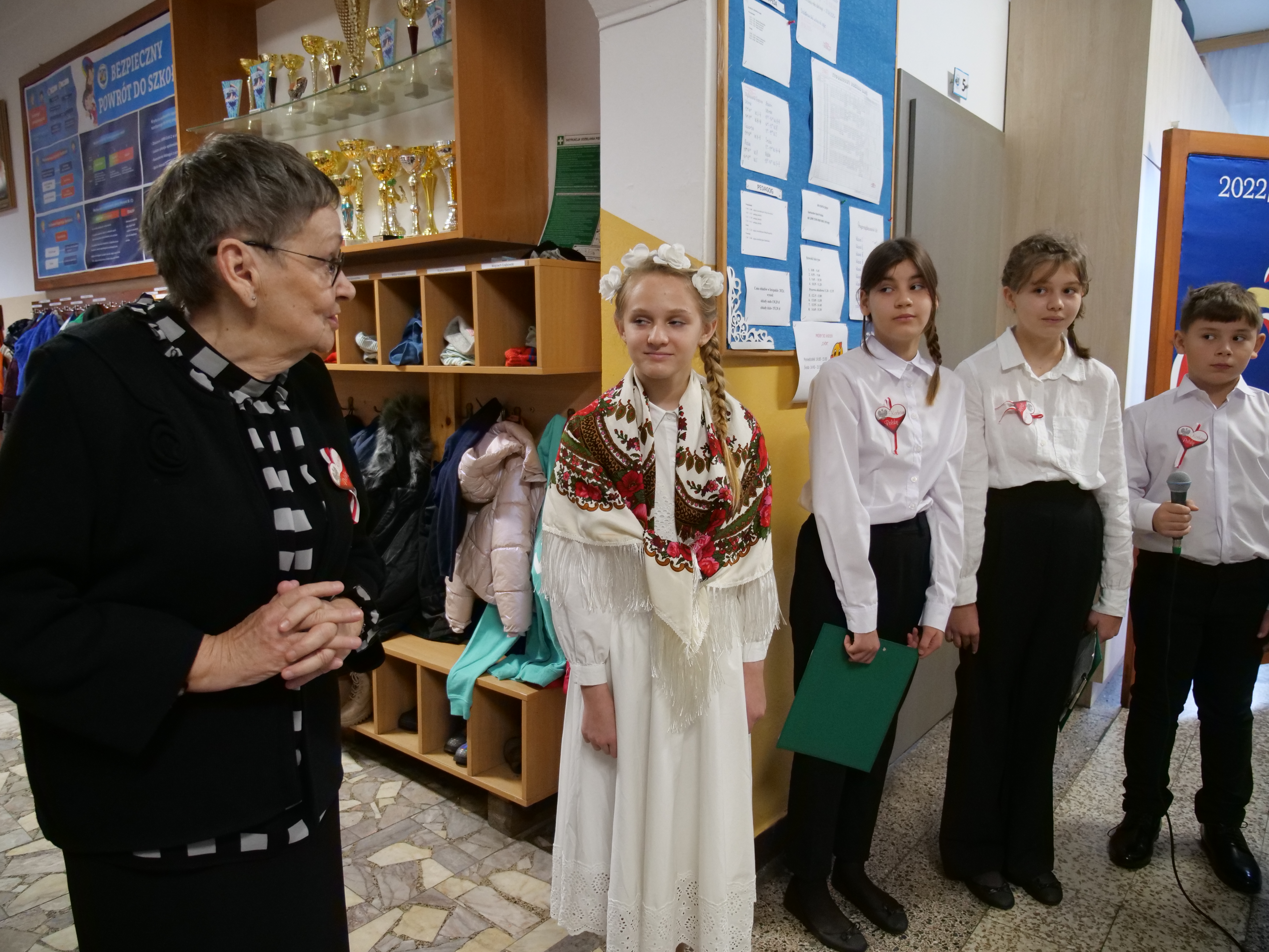 Święto Niepodległości w I Prywtanej SP w Sierpcu
