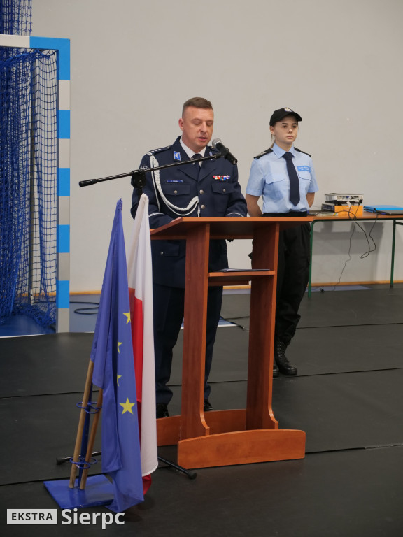 Promocja i ślubowanie klas policyjnych
