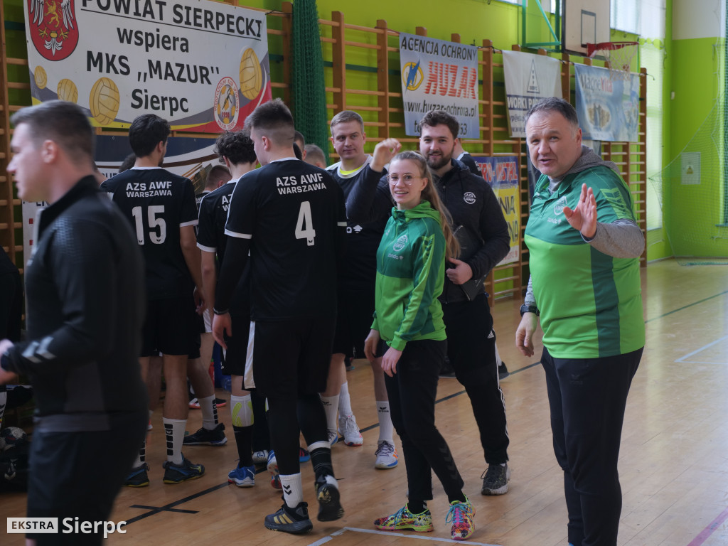 MKS Mazur Sierpc — AZS AWF Warszawa