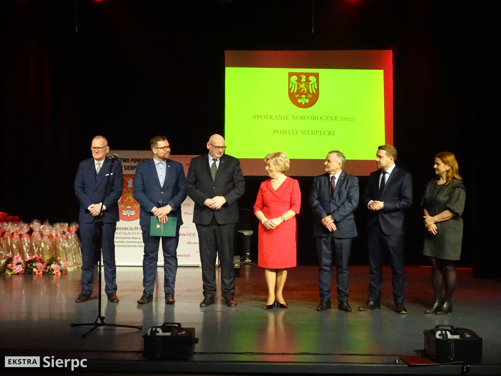 Spotkanie noworoczne 2022. Powiat sierpecki