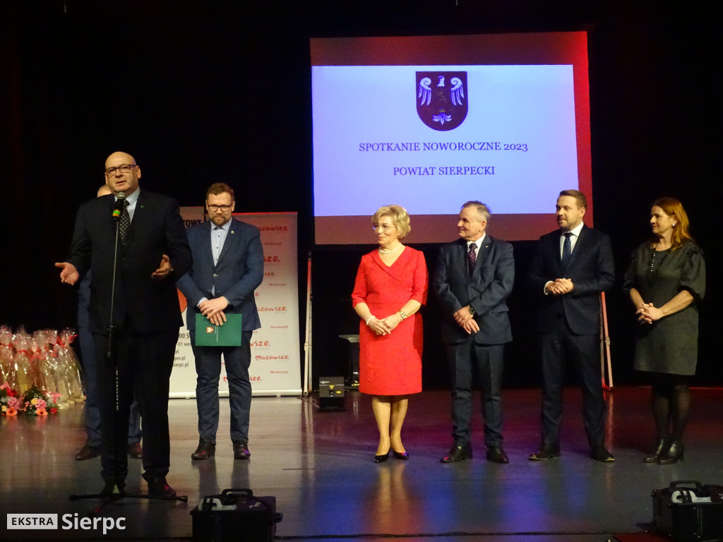 Spotkanie noworoczne 2022. Powiat sierpecki