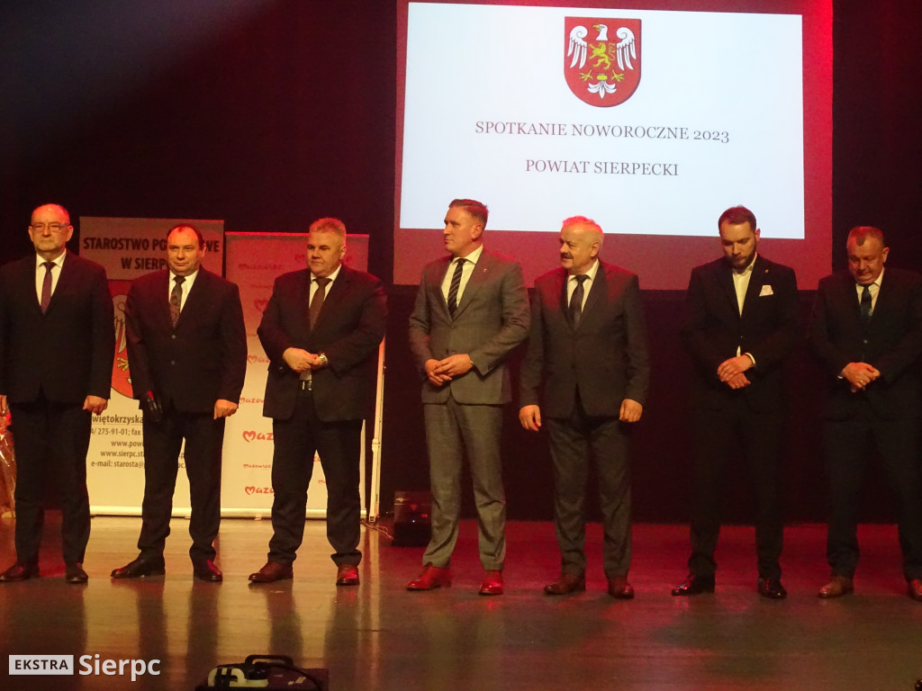 Spotkanie noworoczne 2022. Powiat sierpecki