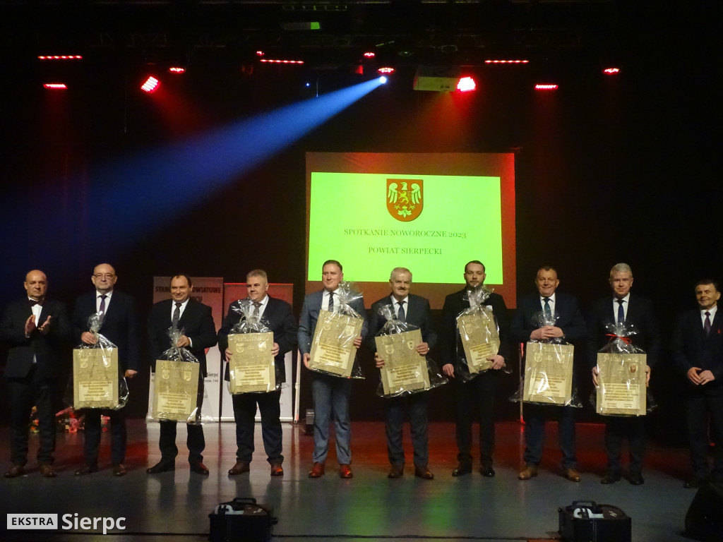 Spotkanie noworoczne 2022. Powiat sierpecki