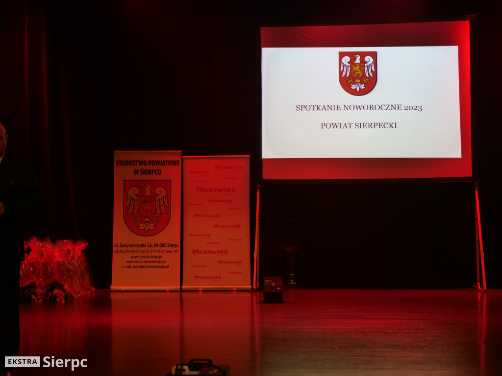 Spotkanie noworoczne 2022. Powiat sierpecki