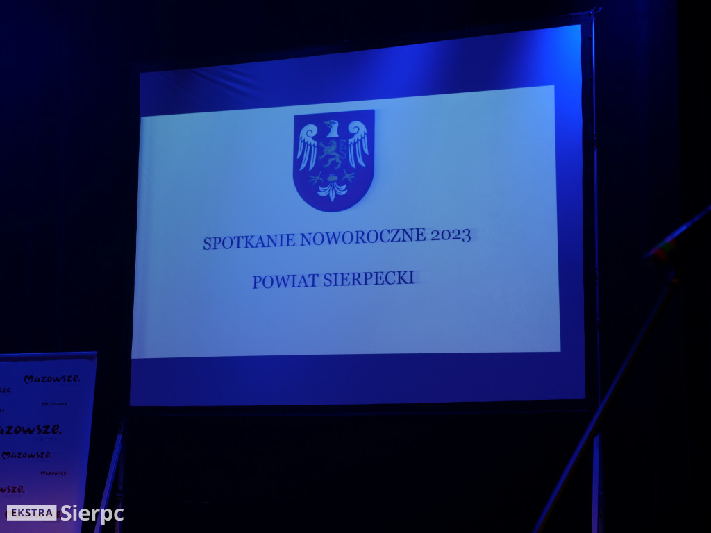 Spotkanie noworoczne 2022. Powiat sierpecki