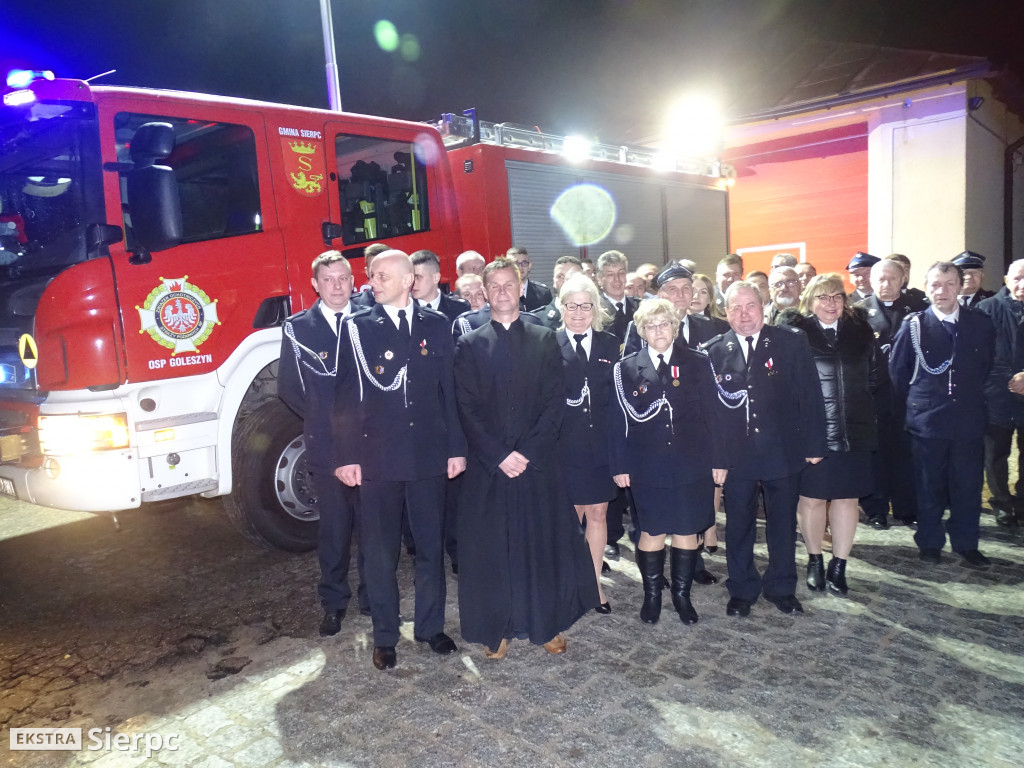 Zebranie strazaków OSP Goleszyn
