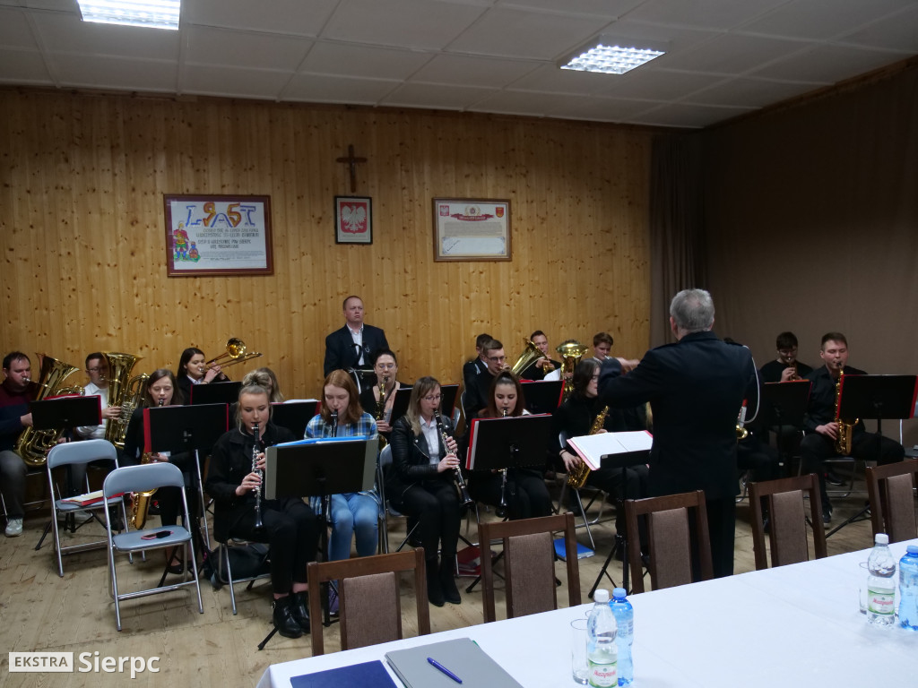 Zebranie strazaków OSP Goleszyn