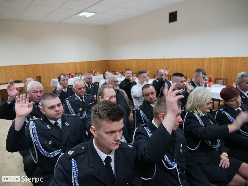 Zebranie strazaków OSP Goleszyn