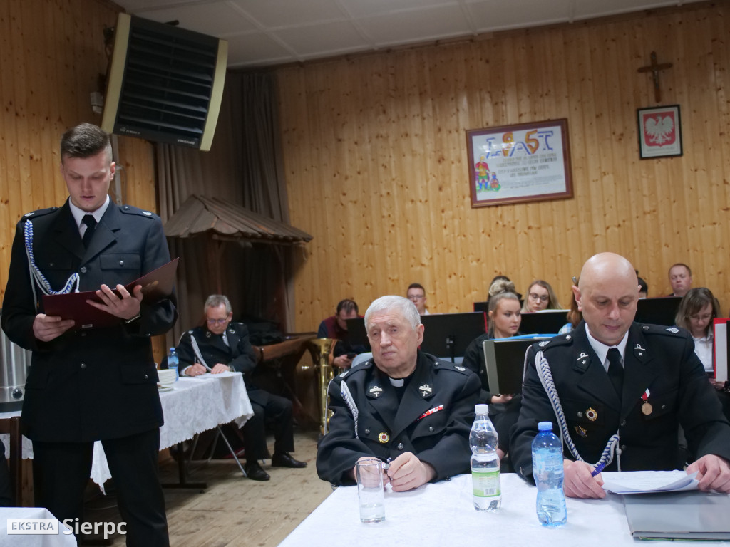 Zebranie strazaków OSP Goleszyn