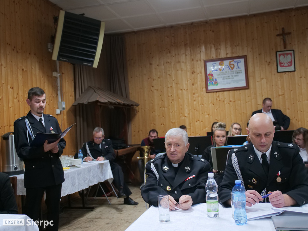 Zebranie strazaków OSP Goleszyn