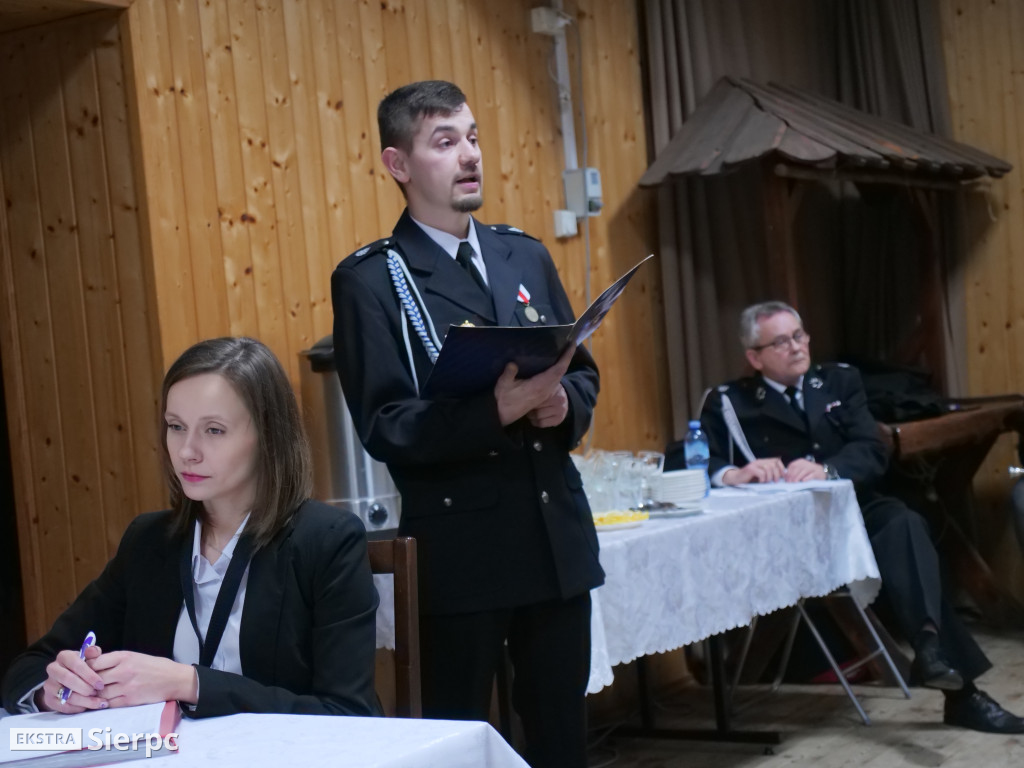 Zebranie strazaków OSP Goleszyn