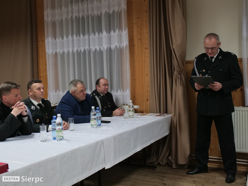 Zebranie strazaków OSP Goleszyn