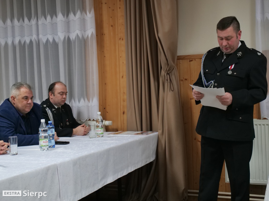 Zebranie strazaków OSP Goleszyn