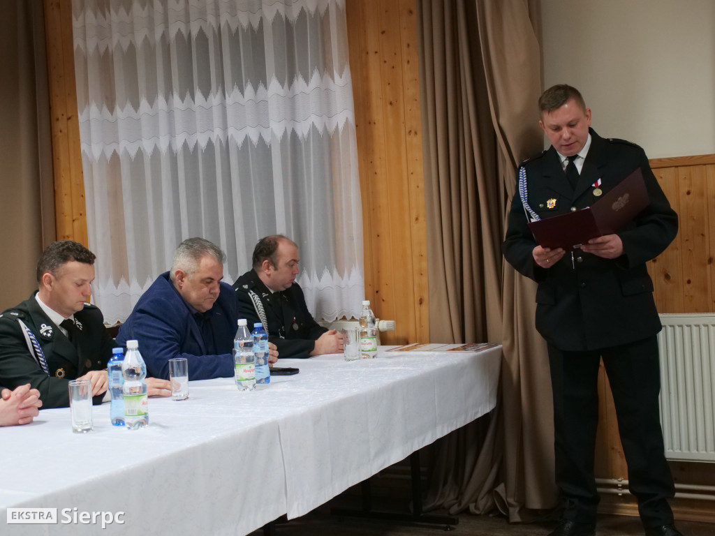 Zebranie strazaków OSP Goleszyn