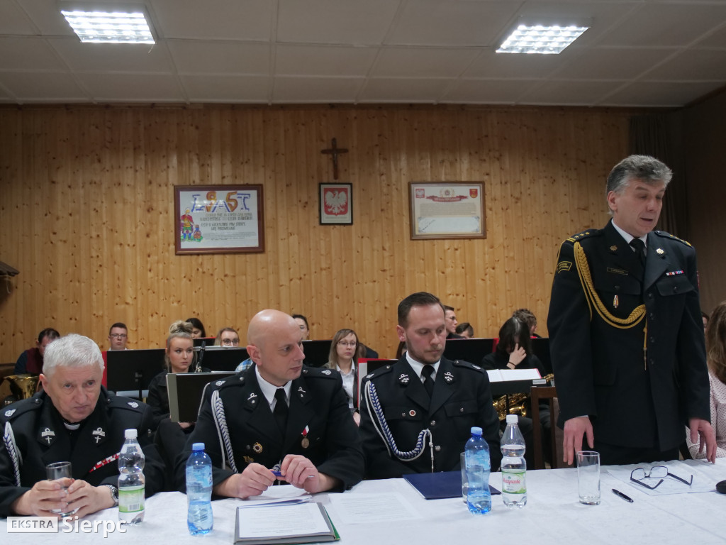 Zebranie strazaków OSP Goleszyn
