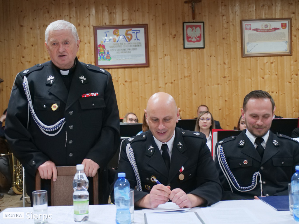 Zebranie strazaków OSP Goleszyn