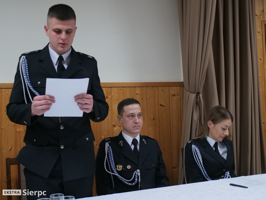 Zebranie strazaków OSP Goleszyn