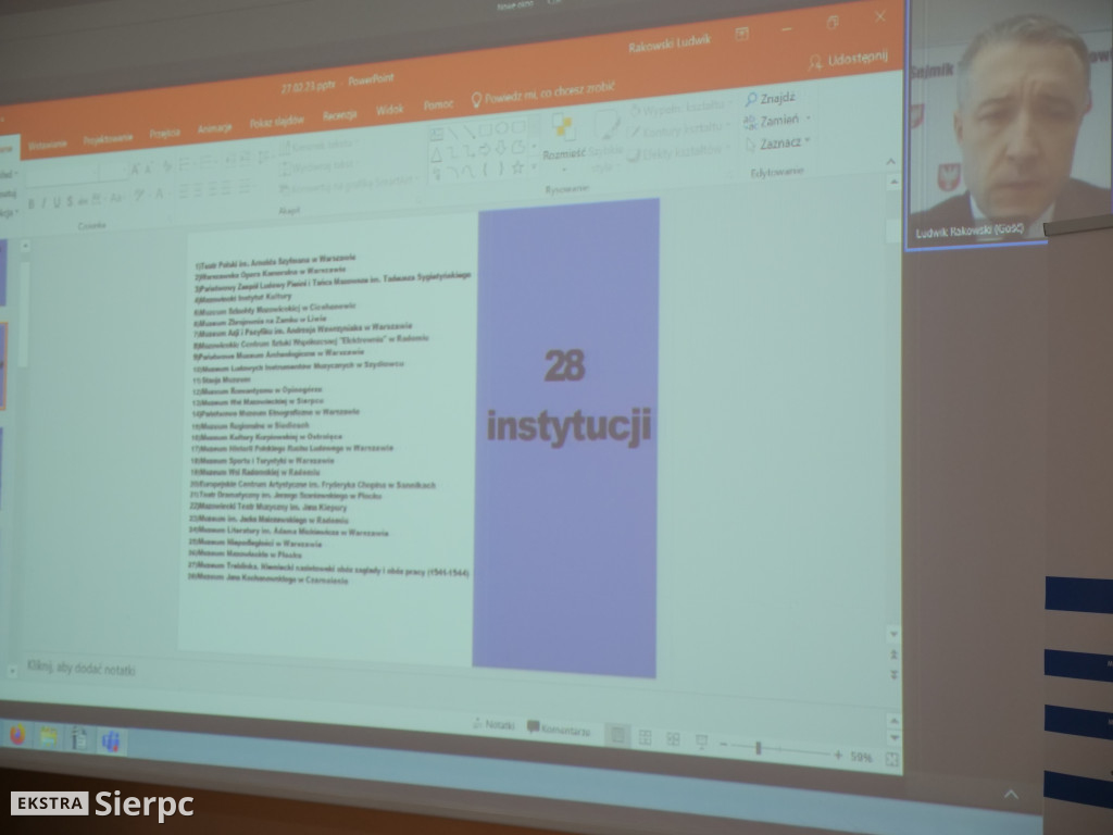 Konferencja w skansenie