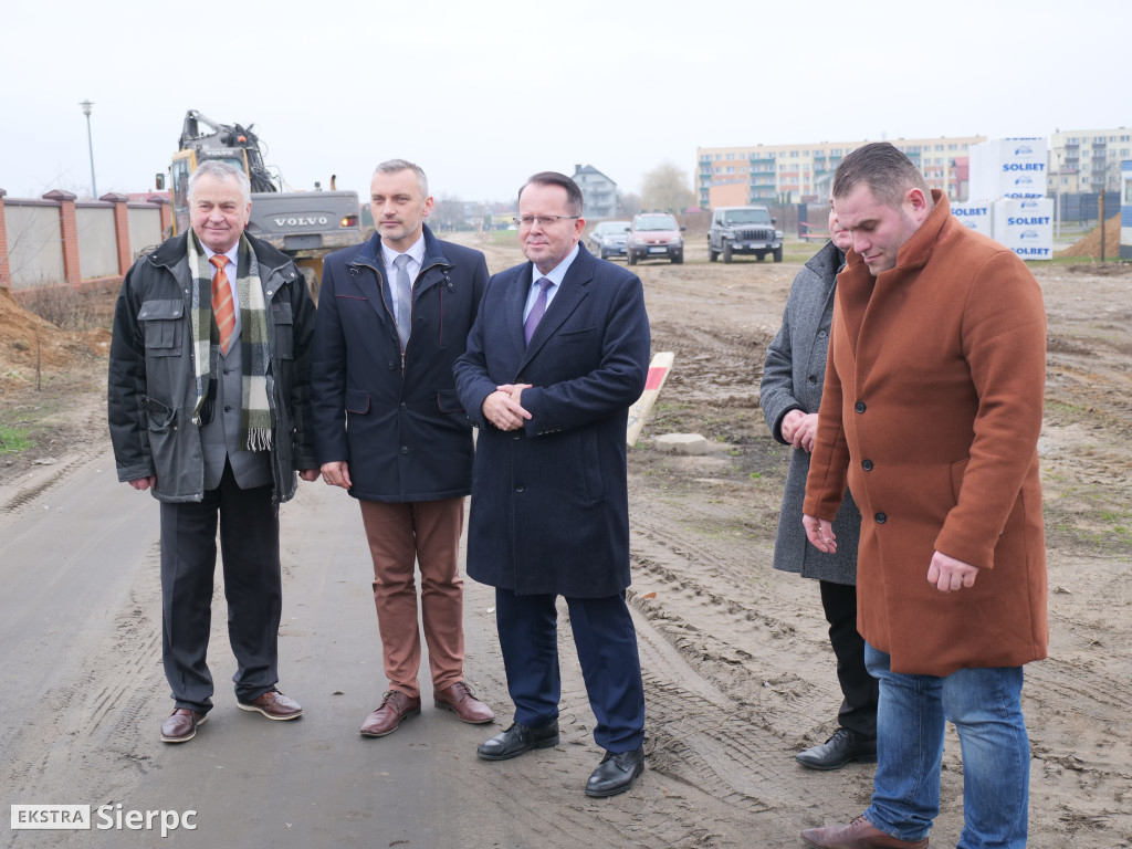Kolejna ulicy w Sierpcu remontowana