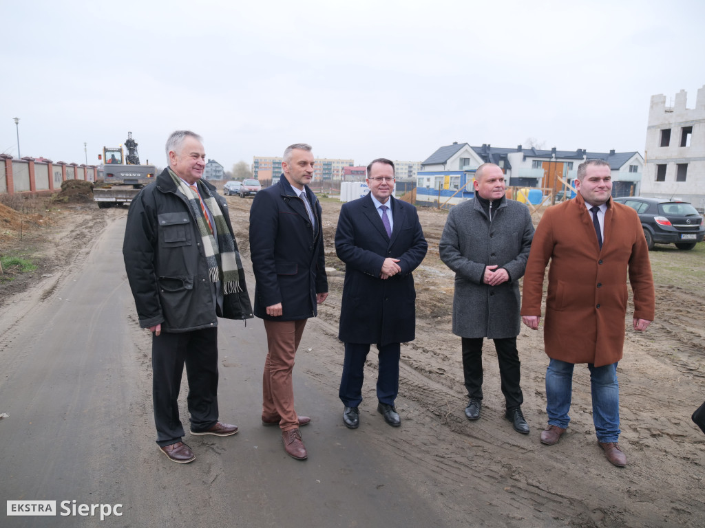 Kolejna ulicy w Sierpcu remontowana