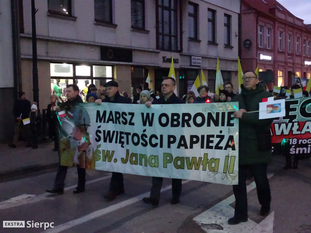Marsz pamięci Jana Pawła II