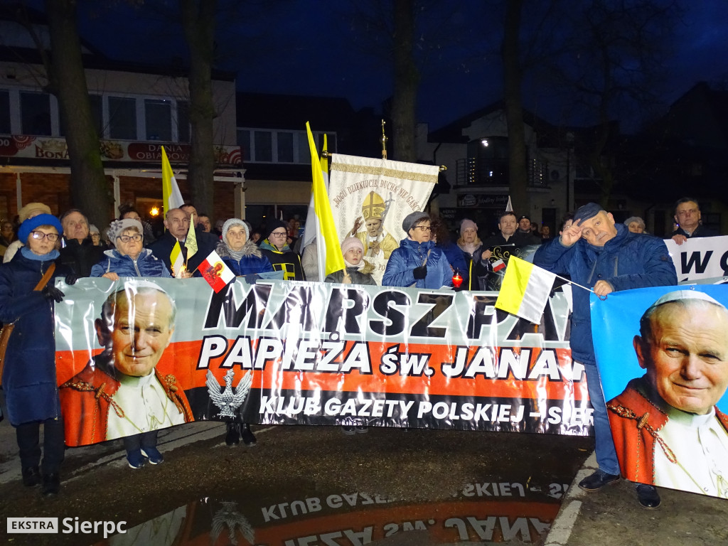 Marsz pamięci Jana Pawła II