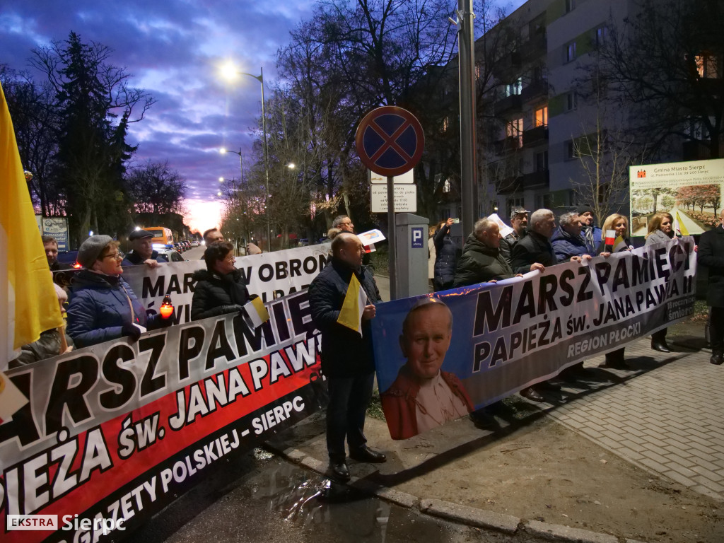 Marsz pamięci Jana Pawła II
