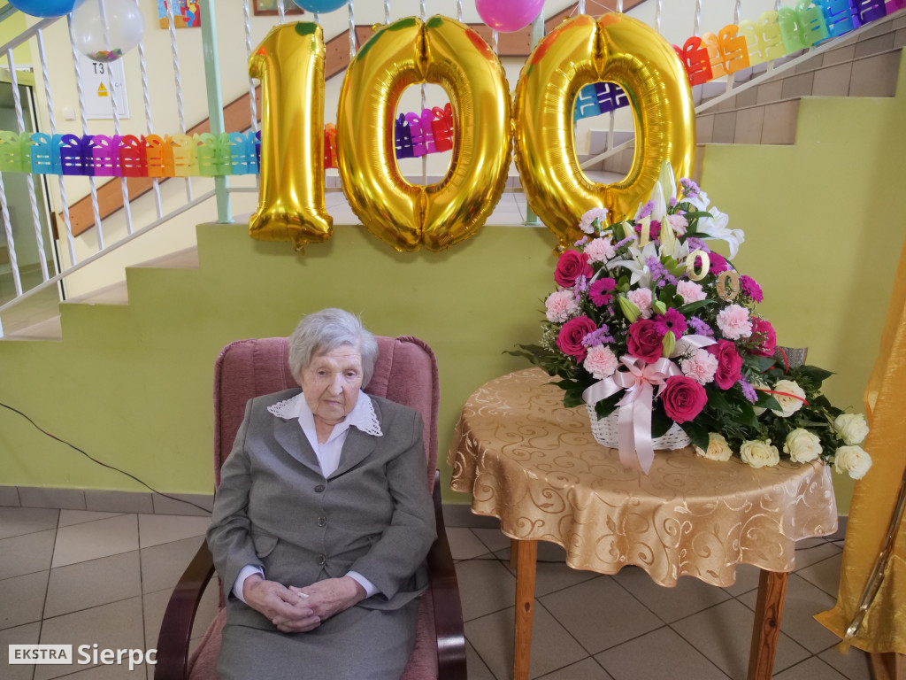 100. urodziny Haliny Przybyłowskiej