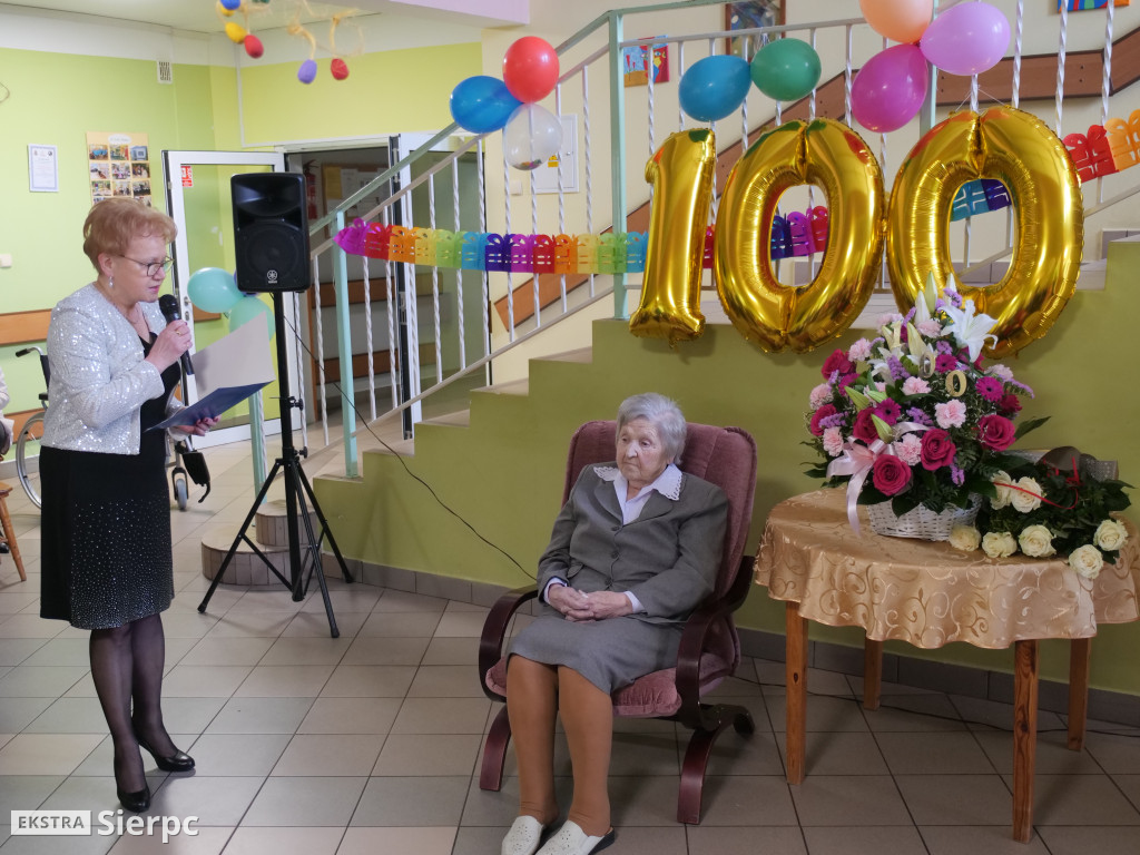100. urodziny Haliny Przybyłowskiej