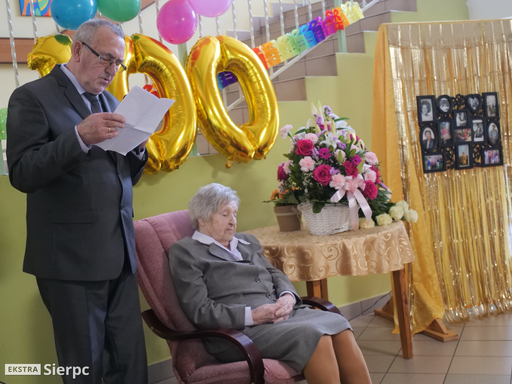 100. urodziny Haliny Przybyłowskiej