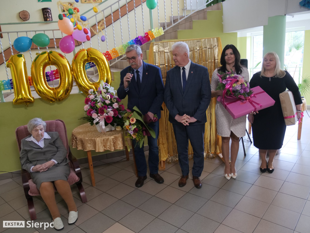100. urodziny Haliny Przybyłowskiej