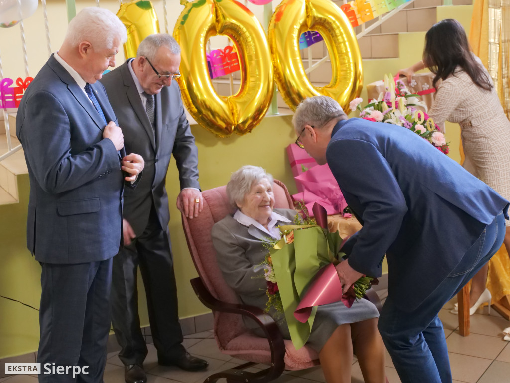 100. urodziny Haliny Przybyłowskiej