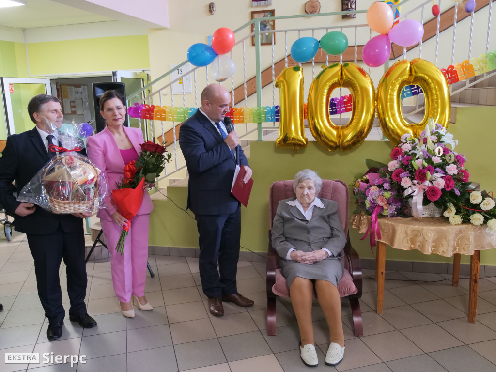 100. urodziny Haliny Przybyłowskiej