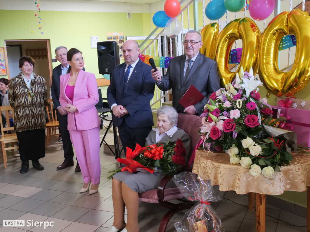 100. urodziny Haliny Przybyłowskiej