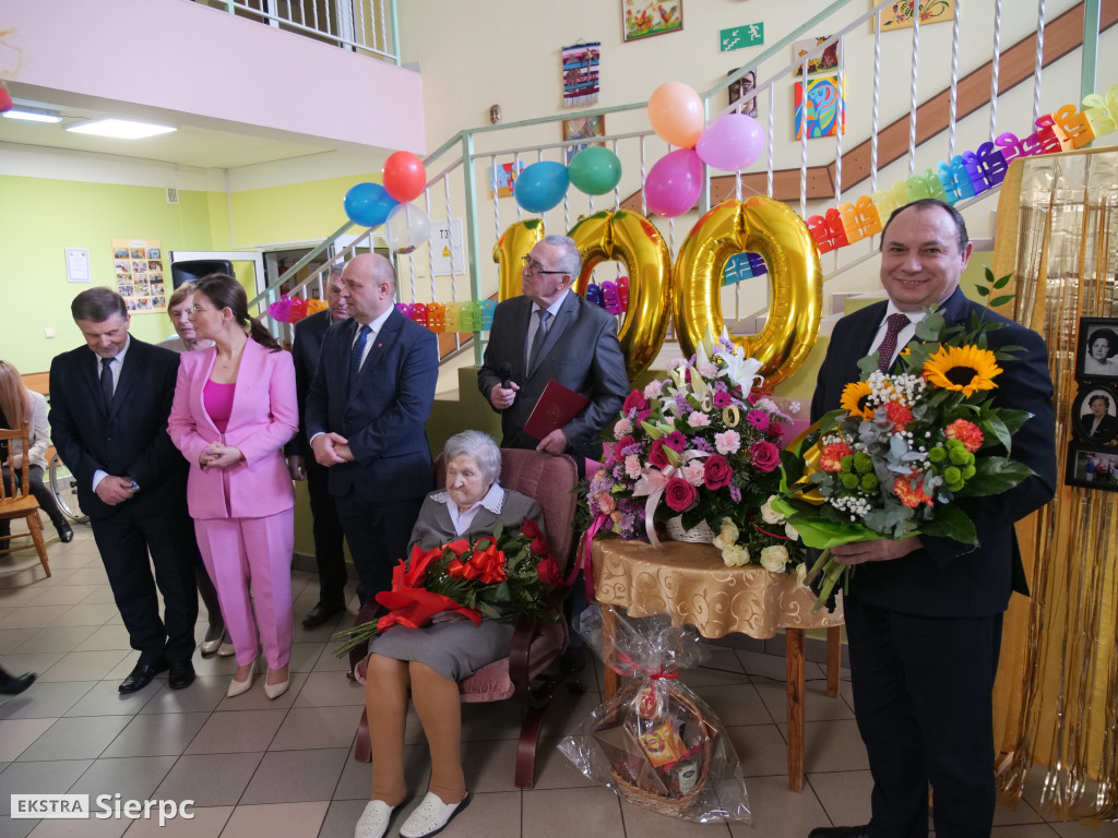 100. urodziny Haliny Przybyłowskiej