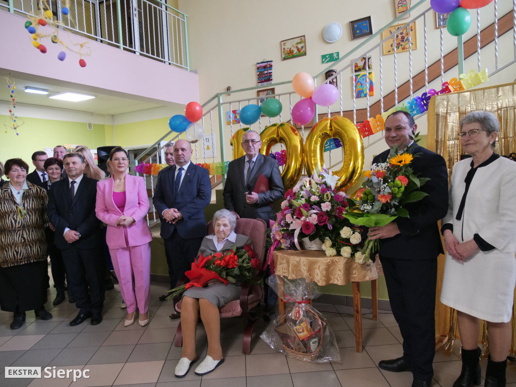100. urodziny Haliny Przybyłowskiej