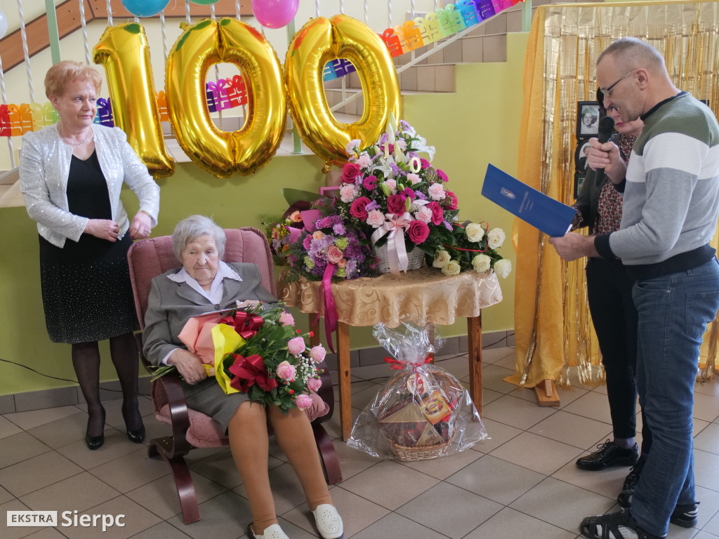 100. urodziny Haliny Przybyłowskiej