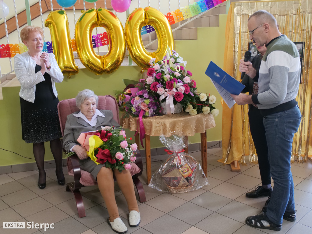 100. urodziny Haliny Przybyłowskiej