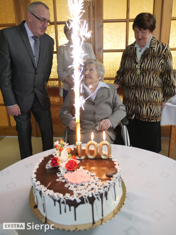 100. urodziny Haliny Przybyłowskiej