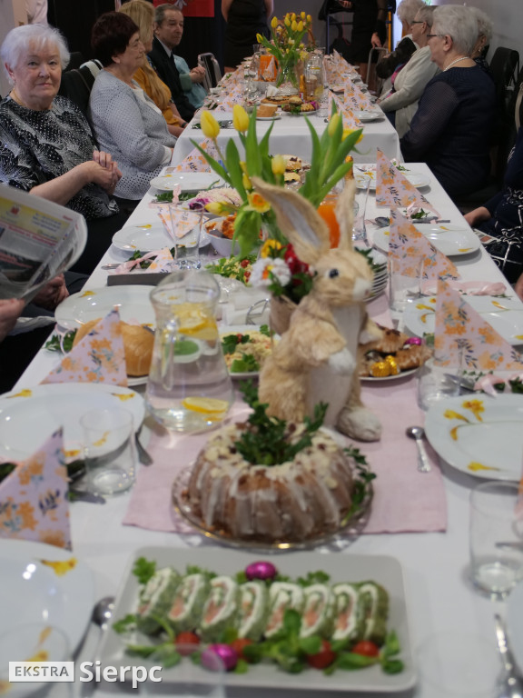 Wielkanocne spotkanie w Klubie Seniora w Sierpcu