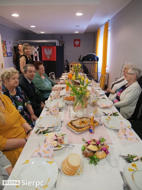 Wielkanocne spotkanie w Klubie Seniora w Sierpcu