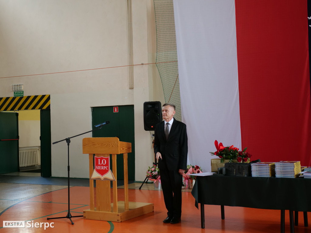 Zakończenie klas IV w LO w Sierpcu