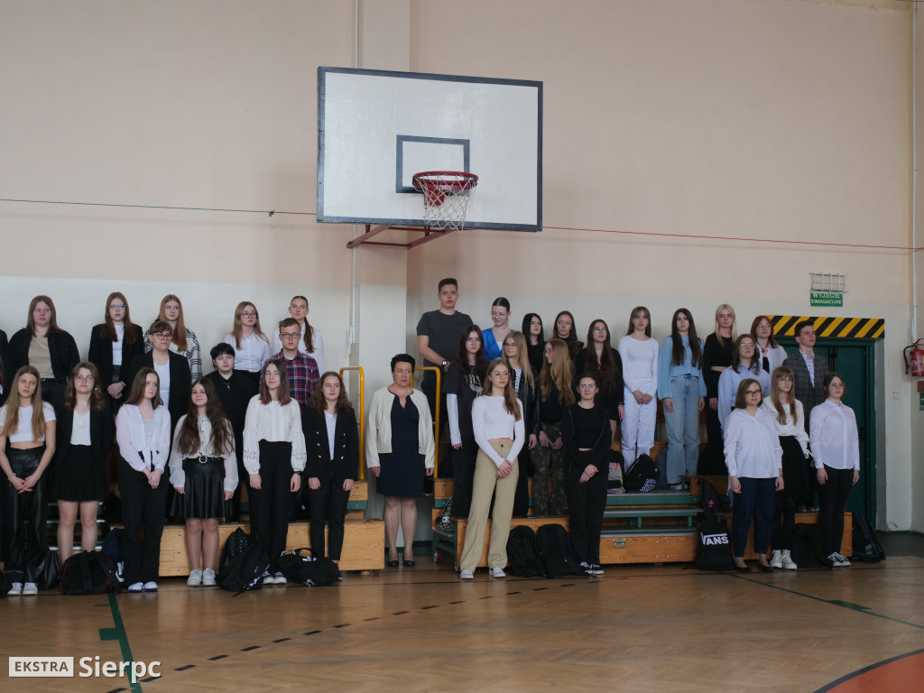 Zakończenie klas IV w LO w Sierpcu