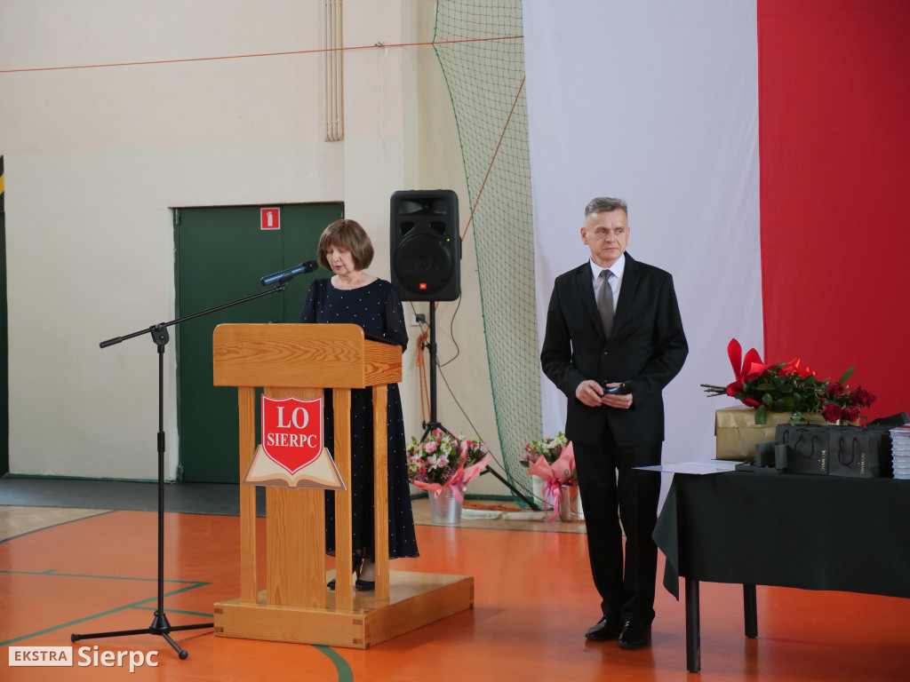 Zakończenie klas IV w LO w Sierpcu