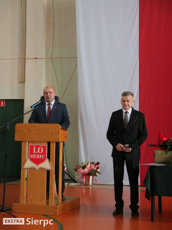 Zakończenie klas IV w LO w Sierpcu
