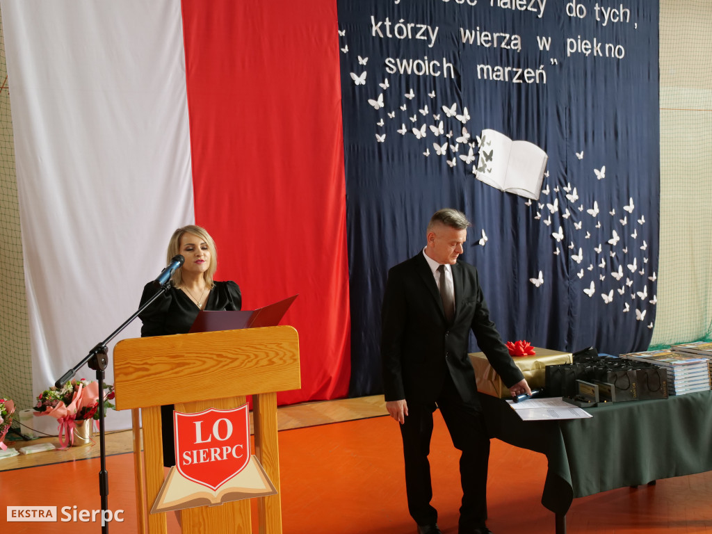 Zakończenie klas IV w LO w Sierpcu